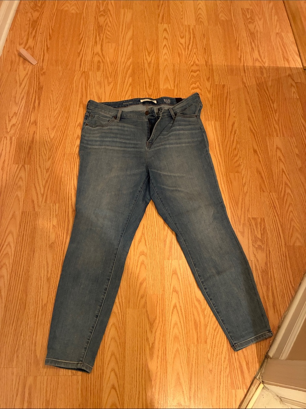 Women’s Liverpool Light Blue Eco Denim Jeans in 18W